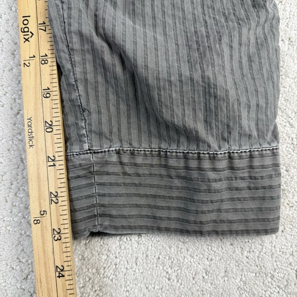 James Perse Utility Crop Jogger Pants Women (M) Olive Stripe WSSC1981 $225 - Picture 10 of 12